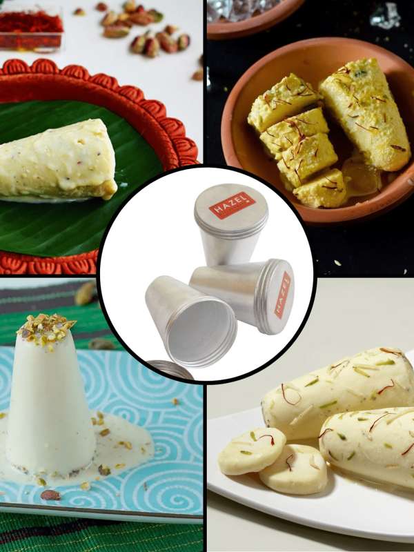 Aluminium kulfi mould with stand cheap