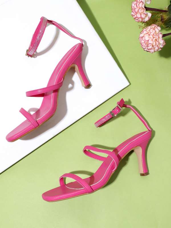 Fuschia heels sales
