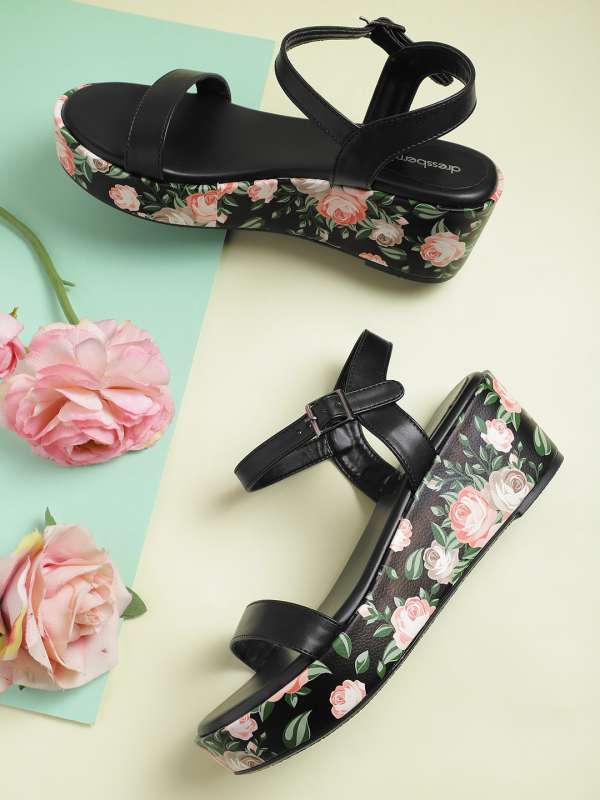 Floral Wedges Buy Floral Wedges online in India