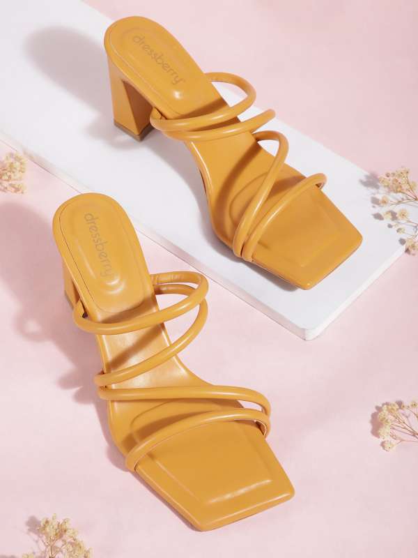 Dorothy Perkins Mustard Heels Buy Dorothy Perkins Mustard Heels online in India
