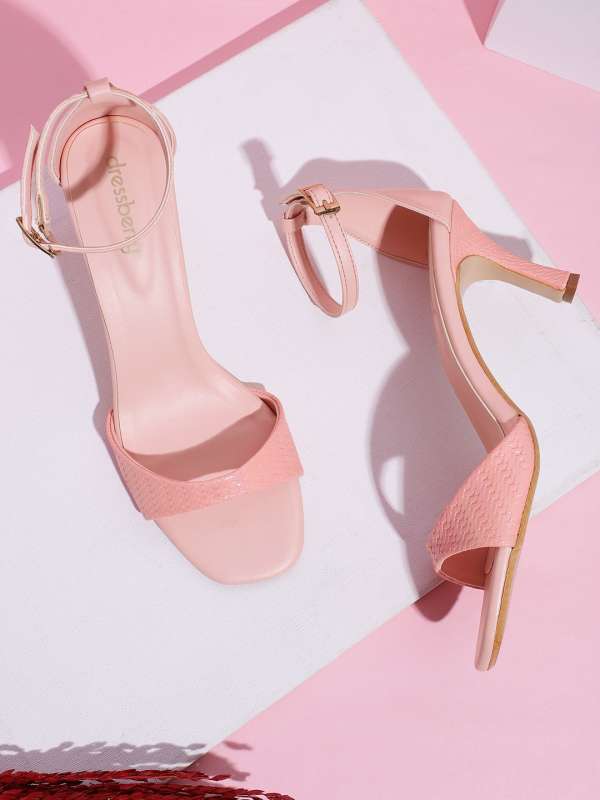 Dressberry Pink Heels Buy Dressberry Pink Heels online in India