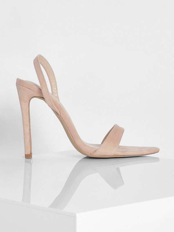 Nude strappy 2025 stilettos