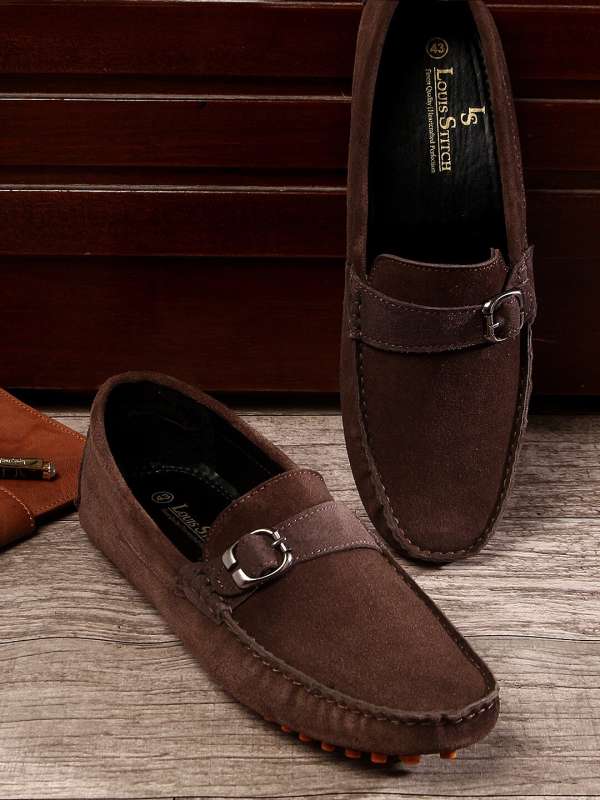 Brown mens loafers sale sale