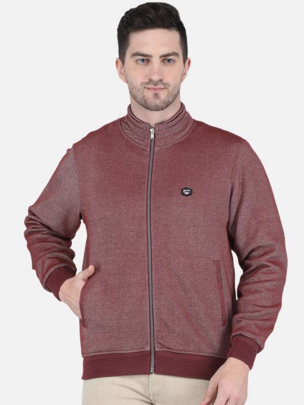 Monte Carlo Maroon Solid Casual Jacket 2720193.htm Buy Monte Carlo Maroon Solid Casual Jacket 2720193.htm online in India