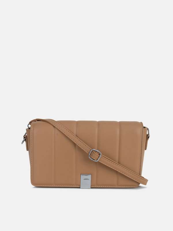 Buy Kazo Pink Embellished Leather Sling Bag - Handbags for Women 7200058 |  Myntra