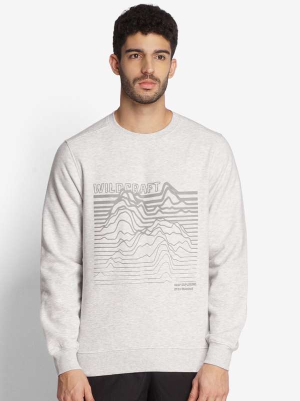 Wildcraft deals sweatshirt grey