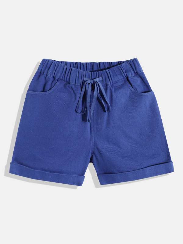Shorts for girls best sale myntra