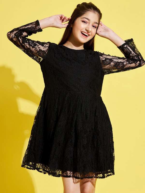 Lace Dresses - Buy Black Lace Dress Patterns Online in India
