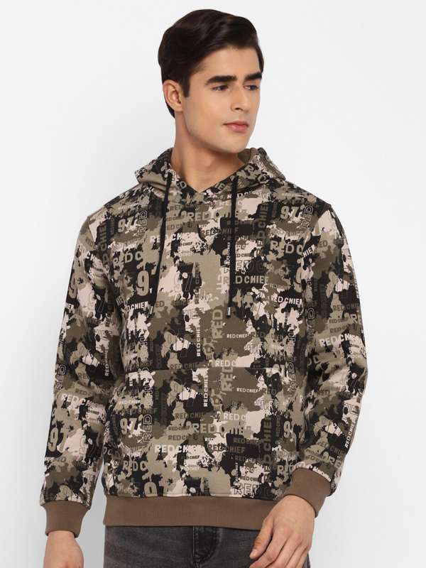 Camouflage sweatshirt hotsell