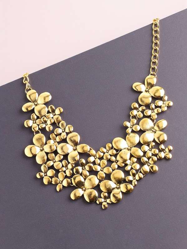 Yellow Necklace Buy Yellow Necklace online in India