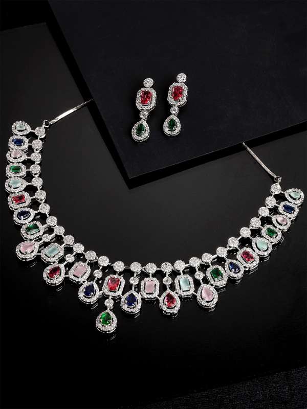 Silver Alloy Jewellery Set 7737903.htm Buy Silver Alloy