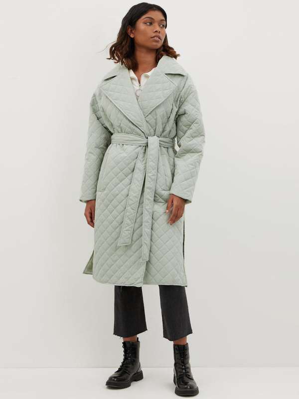Dorothy Perkins Green Solid Jacket Buy Dorothy Perkins Green Solid Jacket online in India