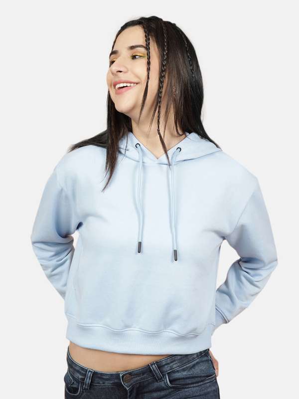 Shop Cropped Hoodies Online in India at Best Price Myntra