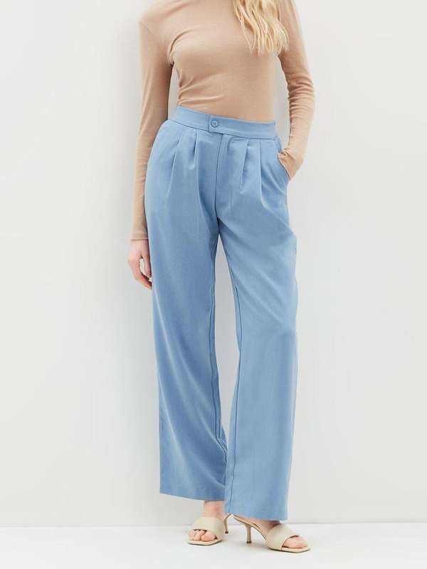 Top more than 71 blue wide leg trousers best - in.duhocakina