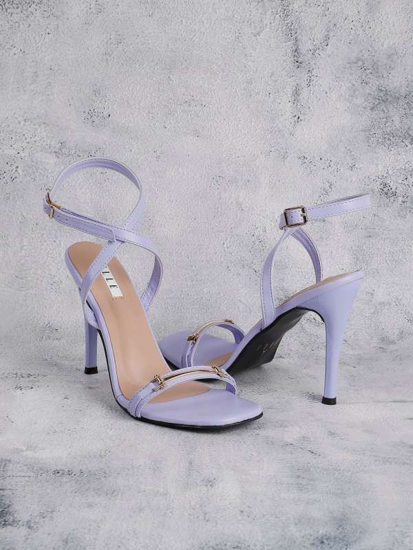 Lavender strappy heels best sale