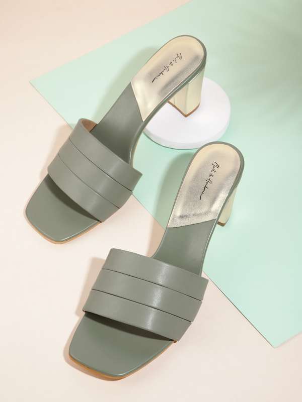 Low Price Heeled Sandals For Women Online Myntra