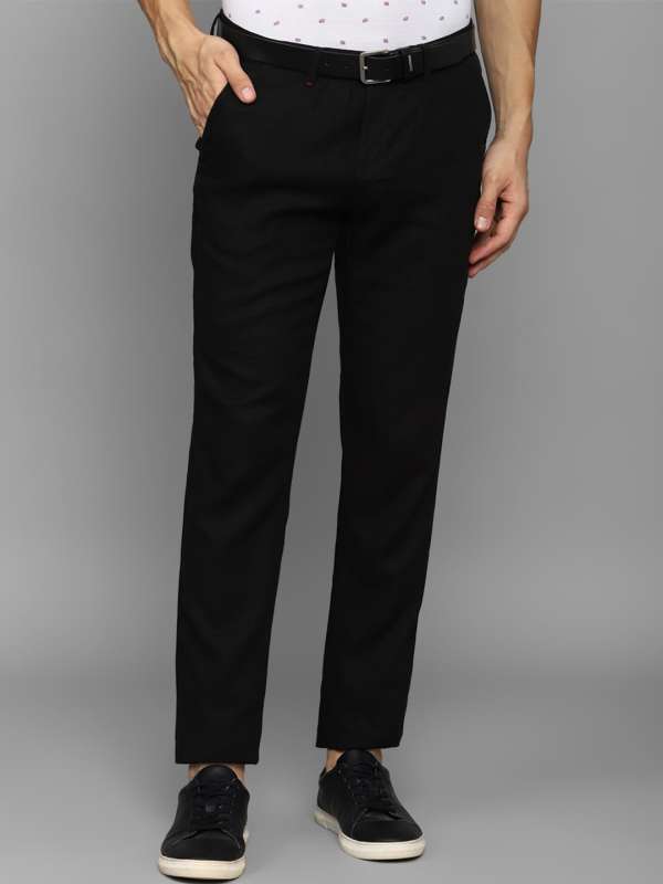 Buy Plus Size Black Box Pleated Straight Pants Online  W for Woman