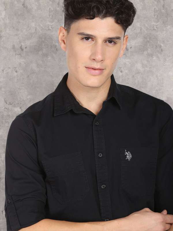 Us Polo Assn Denim Co Black Shirts Buy Us Polo Assn Denim Co