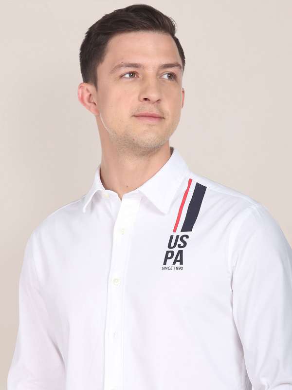Us polo white shirts online top