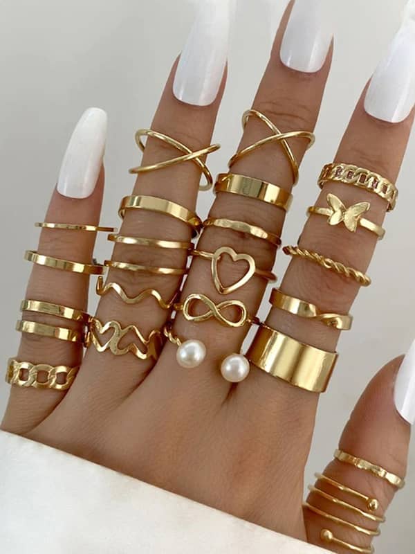 concept Sophie maatschappij Buy Rings Online From The Latest Collection at Best Price | Myntra