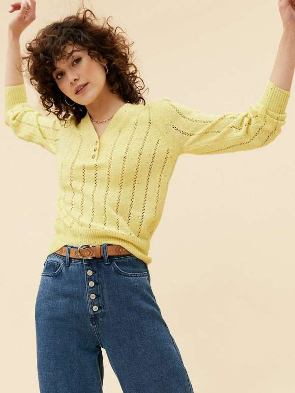 Marks and hotsell spencer yellow jumper