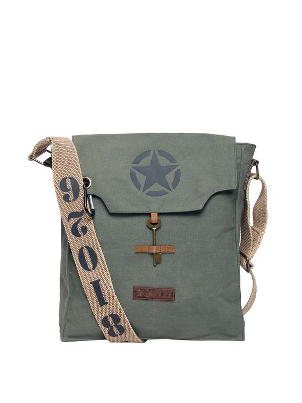 Canvas Messenger Bags - Buy Canvas Messenger Bags online in India