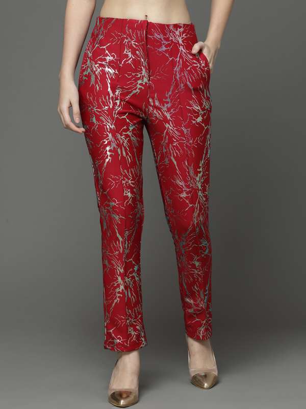Bulkbuy New Loose Printed WideLeg Pants Belt Trousers in Summer price  comparison
