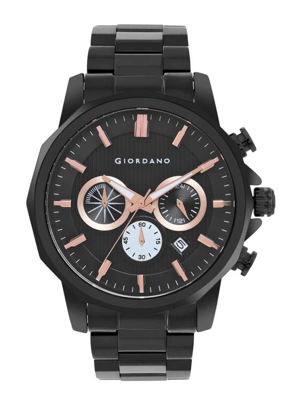 Giordano black watch new arrivals