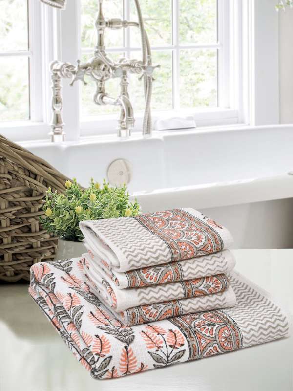 Towel Set- Buy Towel Sets Online in India starting from Rs 300