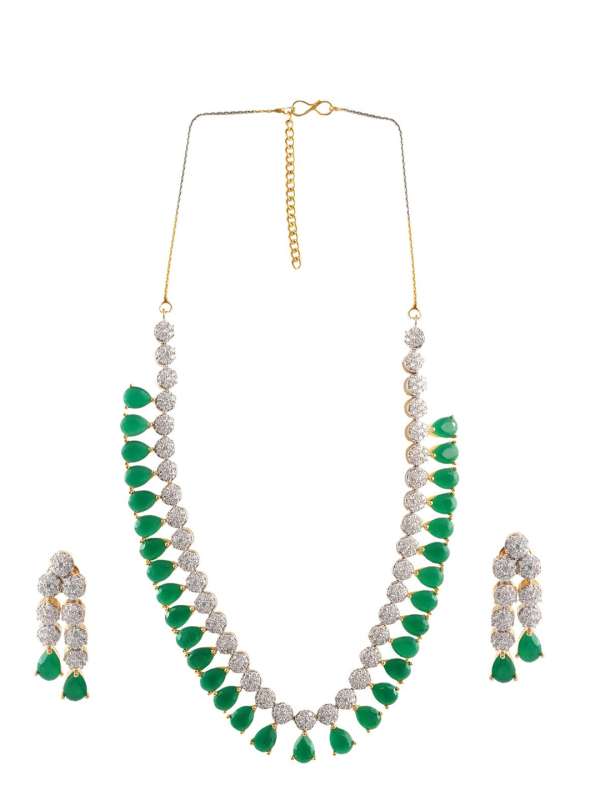 Two Tone Green Jewellery Buy Two Tone Green Jewellery online in