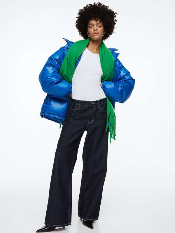 Oversized down jacket hot sale h&m