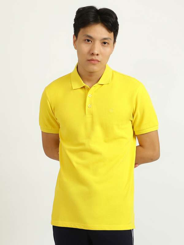 Yellow Color Tshirt Tshirts - Buy Yellow Color Tshirt Tshirts