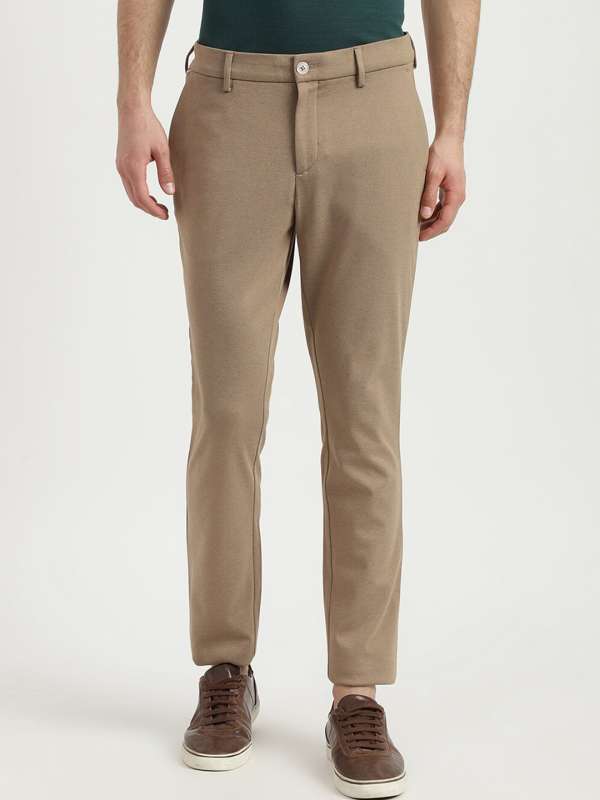 Scullers Regular Fit Men Grey Trousers  Buy BROWN Scullers Regular Fit Men  Grey Trousers Online at Best Prices in India  Flipkartcom