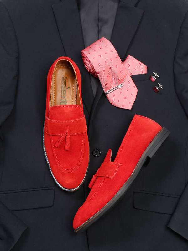 Moccasin Red Formal Shoes Buy Moccasin Red Formal Shoes online