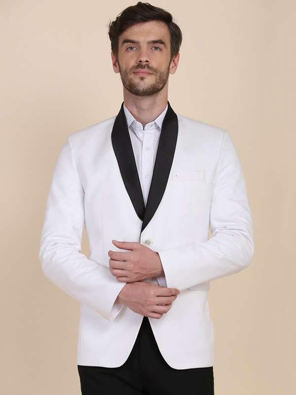 Pure white blazer shop