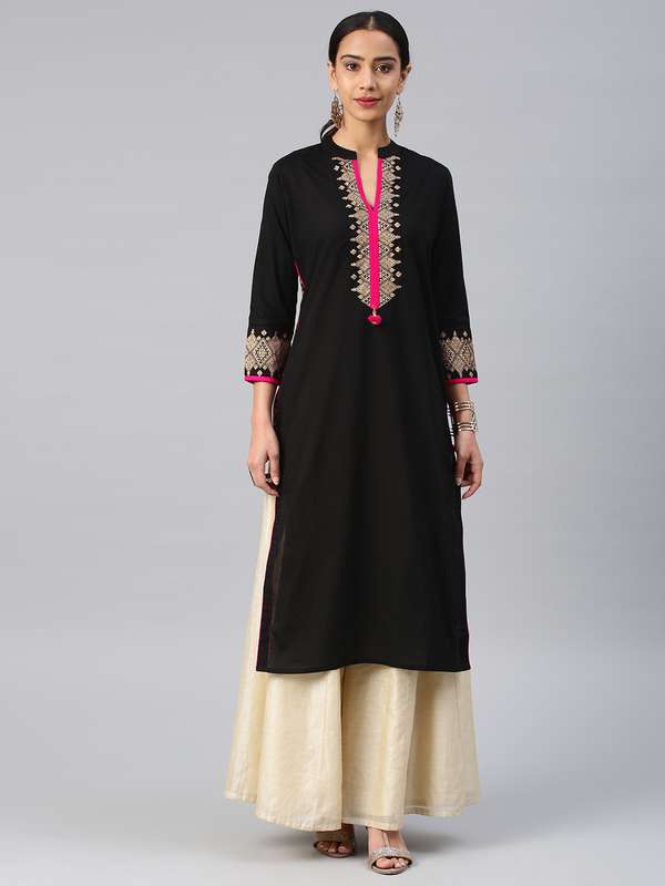 party wear kurtis myntra