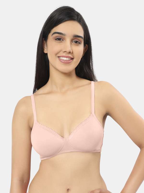 Buy Zivame Padded Non Wired 3/4th Coverage T-Shirt Bra-Blue at Rs.313  online