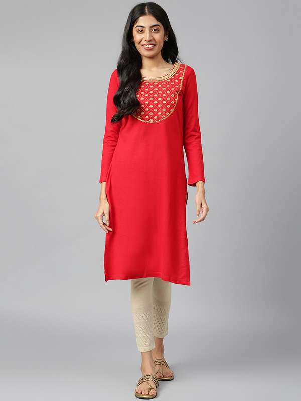 Update more than 98 full sleeves kurtis myntra best thtantai2