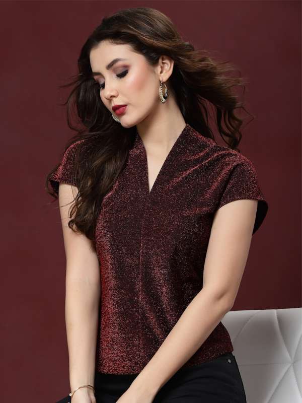Party wear tops myntra new arrivals