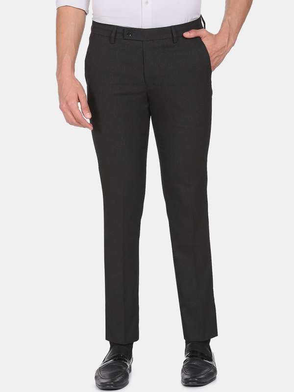 Shop Business Casual Pants for Men in India  Available in Plain Checks  and Stripes Pattern