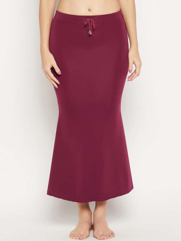 Buy Secrets By ZeroKaata Women Seamless Red Skirt Shapewear online