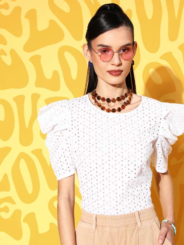 Lush cold shoulder deals top