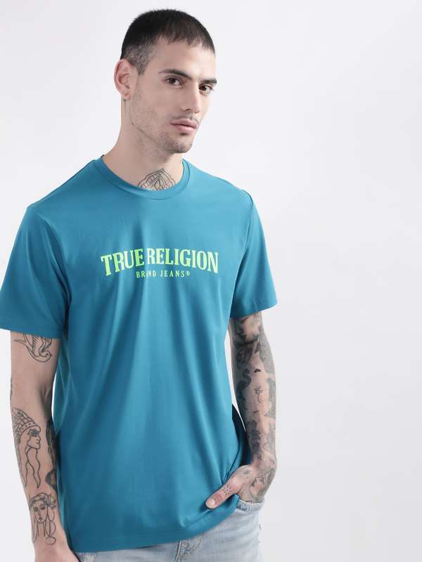 True religion t shirt outlet blue