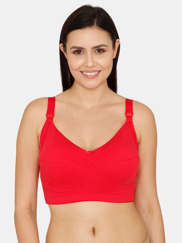 Buy Zivame Maternity Padded Non Wired 3/4th Coverage Maternity / Nursing Bra  - Little Boy Blue at Rs.498 online