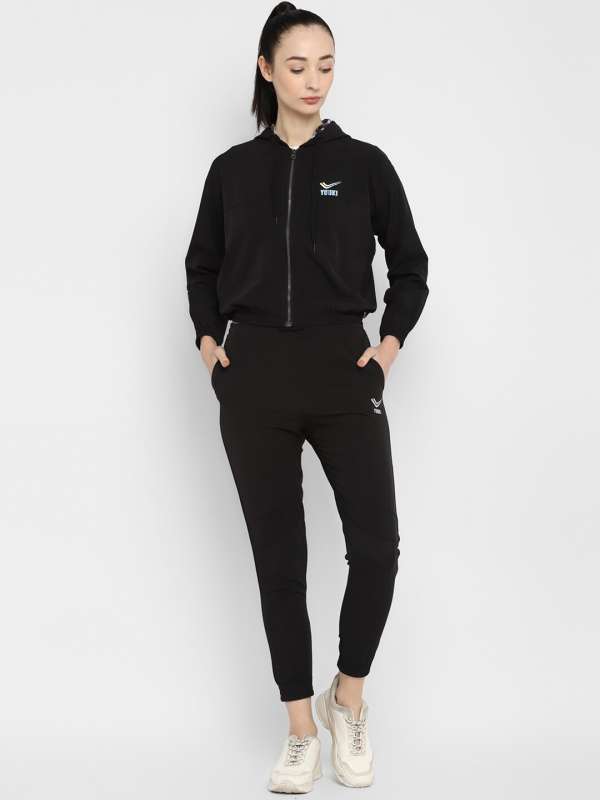 Polyester top tracksuit womens