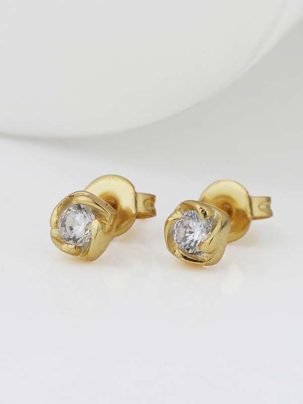 Accessorize London Flower Coin Short Drop EarringsOne Size GOLD  MN18187381001  Amazonin Fashion