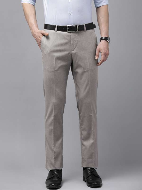 Buy Louis Philippe Grey Trousers Online  709618  Louis Philippe