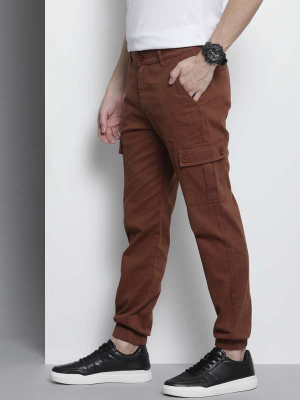 Berwich  Light Brown Cotton Corduroy Flat Front Trousers  Baltzar