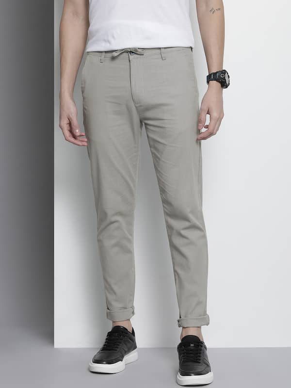 Grey Trousers  Buy Grey Trousers Online in India at Best Price