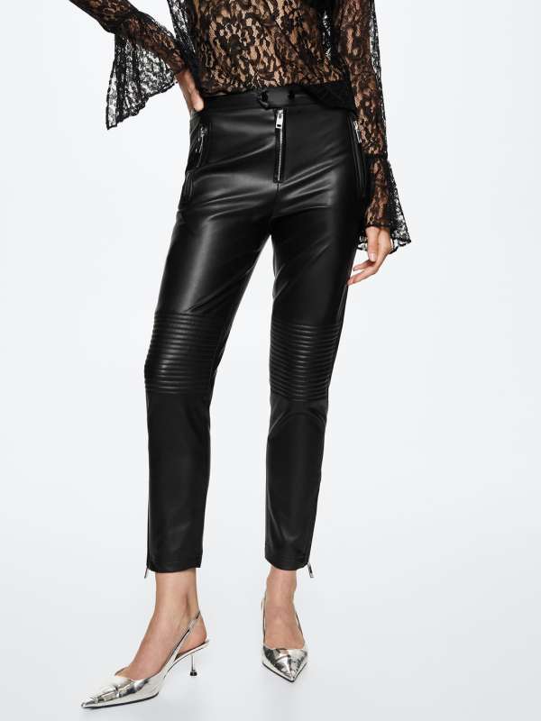 Zara Trafaluc Leopard Culotte Jeans